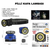 Güçlü Pilli Kafa Lambası Wt-607