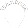 Gümüş Kaplama Kristal Taşlı Team Bride Taç