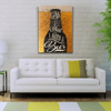 I Need Afiş Sarı Tonlarda Kanvas Tablo 50 x 70