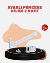 İçe Açılan Pencereler İçin Güvenlik ve Sınırlayıcı Aparat