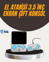 İki Kişilik Oyun Deneyimi Sunan Taşınabilir Retro Konsol
