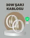 iPhone iPad Airpods Uyumlu 30W Type-C to Lightning Kablo