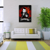 Japon Samuray Kırmızı ve Siyah Tonlarda Poster Kanvas Tablo 50 x 70
