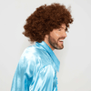 Kahve Renk Kıvırcık Afro Bonus Peruk