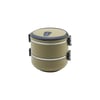 KAHVERENGİ 2Lİ SEFER TASI SAKLAMA KABI 1.2LT