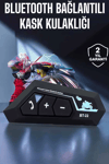 Kask Kulaklık Bluetooth Motosiklet Kulaklık Intercom Su Geçirmez
