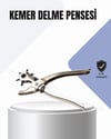 Kemer Delme Pensesi Çok Amaçlı 6 Farklı Delik Boyu Ayarlı Deri Delme Aleti