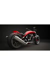 Kırmızı Naked Motor Canvas Tablo (60x120)