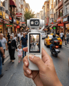 Kompakt 4K Video Kamera Otomatik Netleme ve Dahili Işık Destekli El Kamerası