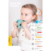 Koyu Yeşil Bebek Silikon Diş Kaşıyıcı