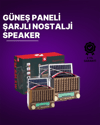 KTF-1428 Güneş Paneli Şarjlı Nostaljik Bluetooth Hoparlör – FM/AM/SW Radyo, USB/SD Desteği, Taşınabilir Tasarım