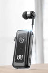Makaralı Bluetooth Kulaklık Kulak İçi Dijital Göstergeli Yüksek Ses Kaliteli