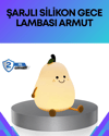 Modern Armut Gece Lambası Kablosuz Şarjlı LED Aydınlatma