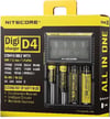 Nitecore D4 Digi Charger Li-ion / NI-CD / NI-MH / LifePO4 Dijital Pil Şarj Cihazı