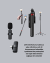 NPL2S TRİPOT +K11 YAKA MİKROFONU SET
