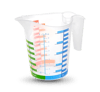 Ölçü Kabı Dereceli Renkli 1000 ML