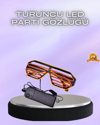 Parti ve Festival İçin LED Işıklı Eğlence Gözlüğü