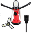 Polizei P-8801 ŞARJLI KATLANABİLİR 3XCOB LED+ 3W LED ÇOK FONKSİYONLU KAMP FENERİ