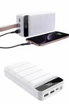 Powerbank 50.000 Mah Dijital Göstergeli Taşınabilir 4 Portlu Hızlı Powerbank