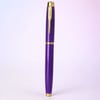 Premium Mor Metal Roller Kalem