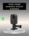 Profesyonel Günlük Video ve Vlog Çekimleri İçin Kompakt Taşınabilir Kamera