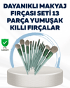 Profesyonel Kullanıma Uygun 13 Parça Makyaj Fırçası Takımı Fiber Kıllı