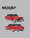 Retro Araba Şekilli Kablosuz Bluetooth Hoparlör
