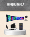 RGB Kayar Yazılı LED Reklam Ekranı – USB Bağlantılı Esnek Tasarım
