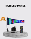 RGB LED Panel – Çok Renkli, Kumandalı, USB Bağlantılı Yazı ve GIF Gösterimli Akıllı Lamba