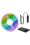 RGB Şerit Led 10 Metre Led Işık Kumanda ile Kontrol RGB