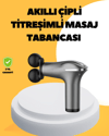 Şarjlı 4 Başlıklı Titreşimli Masaj Aleti Derin Kas Masajı Sporcu Destekli
