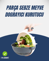 Sebze Doğrama ve Rendeleme İçin Pratik Mutfak Aparatı