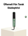 Seramik Plakalı Saç Düzleştirici – 200°C Ayarlanabilir Isı, İyon Teknolojisi