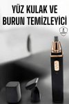 Seyahat Tipi Mini Taşınabilir Siyah Burun Kulak Yanak Kıl ve Tüy Temizleme Makinesi