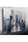 Sisli Şehir Canvas Tablo (50x70)
