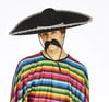 Sombrero Meksika Şapkası Gümüş Şeritli Yetişkin Boy