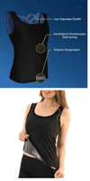 Termal Sauna Erkek Unisex Atlet ( XL ) Neotex Terletme Atleti