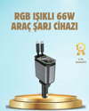 Toyota, Honda, Nissan, Hyundai Araçlar için Çoklu Port Araç Şarj Cihazı