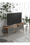 Tv Sehpası Mira Atlantik 5031 Gümüş 160 Cm 35 Cm 50 Cm