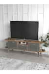 Tv Sehpası Mira Atlantik 5031 Gümüş 160 Cm 35 Cm 50 Cm