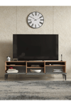 Tv Sehpası Tv Ünitesi 160 Cm Atlantik Çam Antrasit Mistral 5071