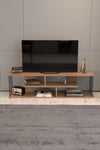 TV SEHPASI TV ÜNİTESİ RAFLI 140 CM GZD PLUS ATLANTİK ÇAM