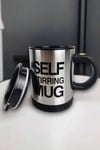 Yazılı Mug Kupa Karıştırıcı Özelliği Ve Paslanmaz Çelik
