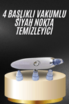 Yeni Nesil Vakumlu Pilli Siyah Nokta ve Yüz Temizleme Cihazı 4 Başlıklı
