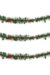 Yılbaşı Ökseotu Meyveli Noel Yeşili Garland 3m*7cm