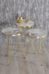 Zigon Sehpa Gold Efes Tel 1043