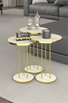 Zigon Sehpa Terra Gold Krem