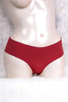 Kadın Çizgi Desenli Basic Lazer Kesim Slip (2761)