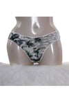 Kadın Viskon Kumaş Çiçek Desenli Slip (2774)