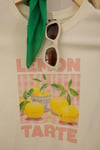 Lemon Baskılı Basic Tshirt